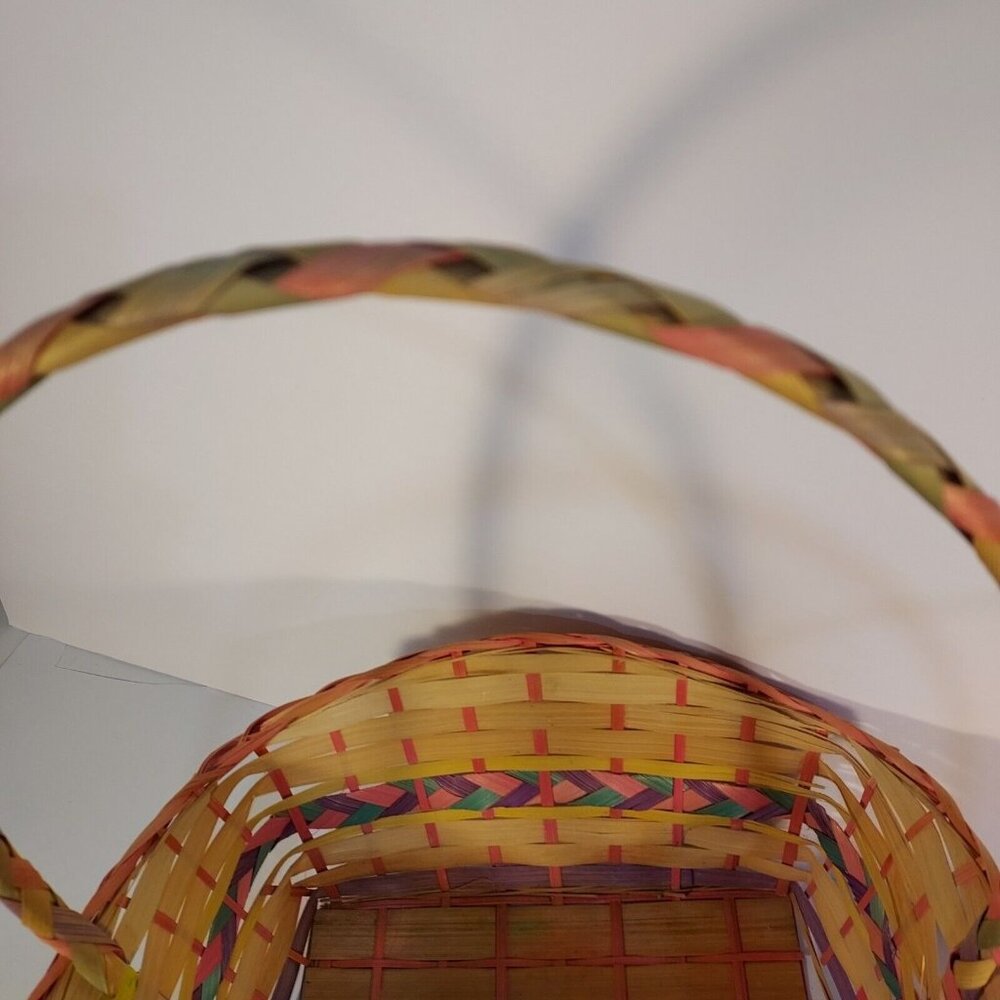 Easter Baskets (4) vintage woven - Picture 8 of 16